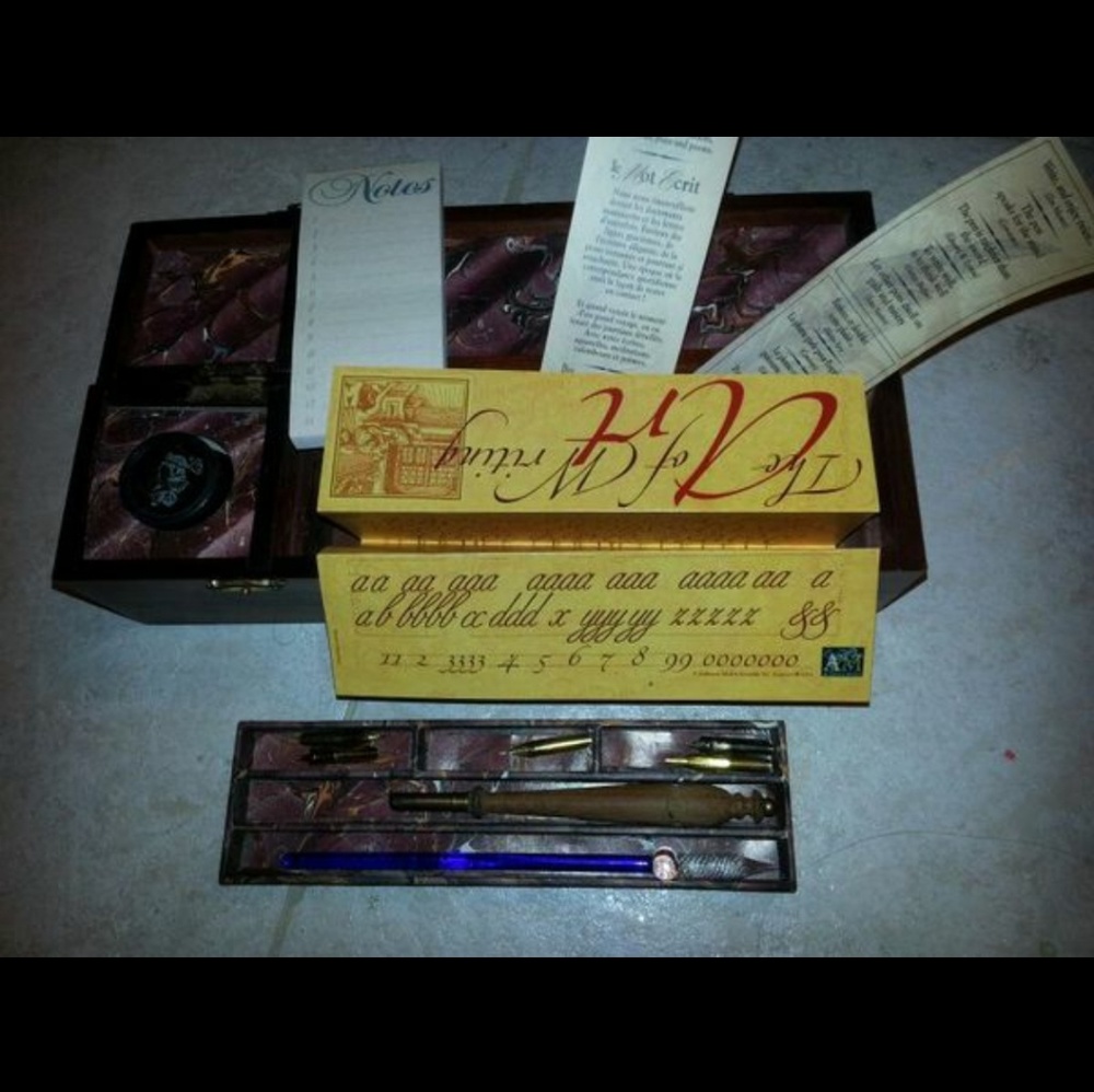 Antique Style Calligraphy Pen Set